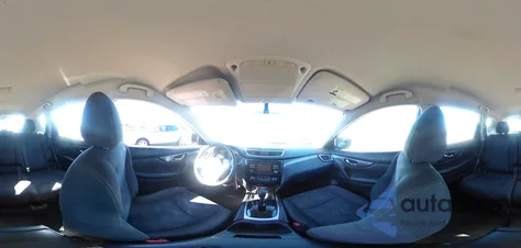 2015 Nissan Rogue S from USA, damaged, VIN KNMAT2MT1FP510725